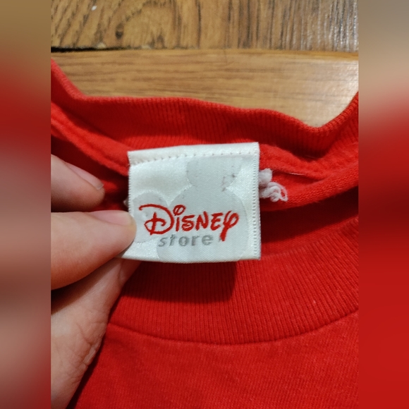 Vintage 90s Disney Store Winnie The Pooh Smile Men's Tee Shirt XL Red USA Made - Picture 2 of 8